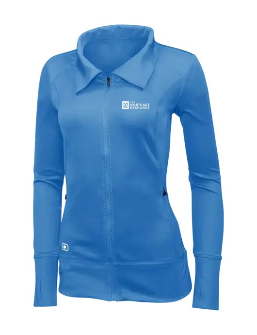 OGIO Royal Blue Womens Endurance Fulcrum Full-Zip w/Mortgage Exchange Logo