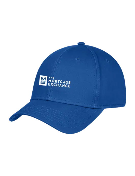 Royal Structured Cap Hook & Loop w/Mortgage Exchange Logo