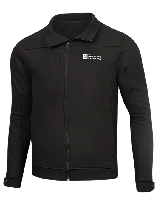 Cornerstone Black Duck Bonded Soft Shell Jacket w/Mortgage Exchange Logo
