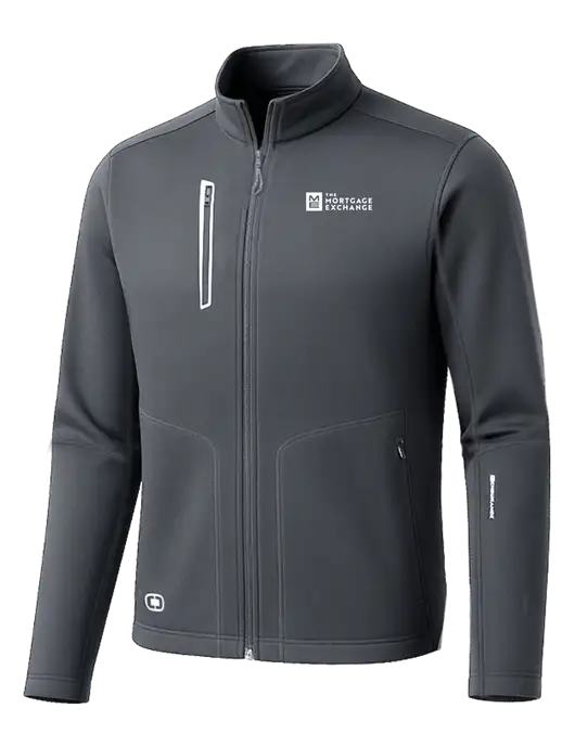 OGIO Dark Grey Endurance Fulcrum Full-Zip w/Mortgage Exchange Logo