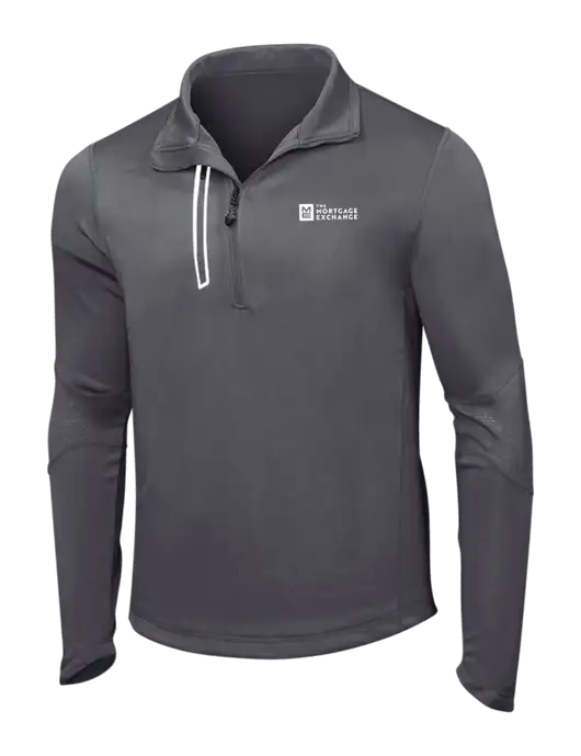 OGIO Gear Grey Endurance Fulcrum 1/4 Zip w/Mortgage Exchange Logo