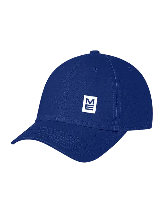 Royal Structured Soft Snap Closure Hook & Loop Cap w/ME Stacked Logo