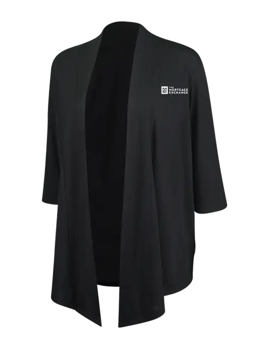 Black Womens Concept Shrug w/Mortgage Exchange Logo