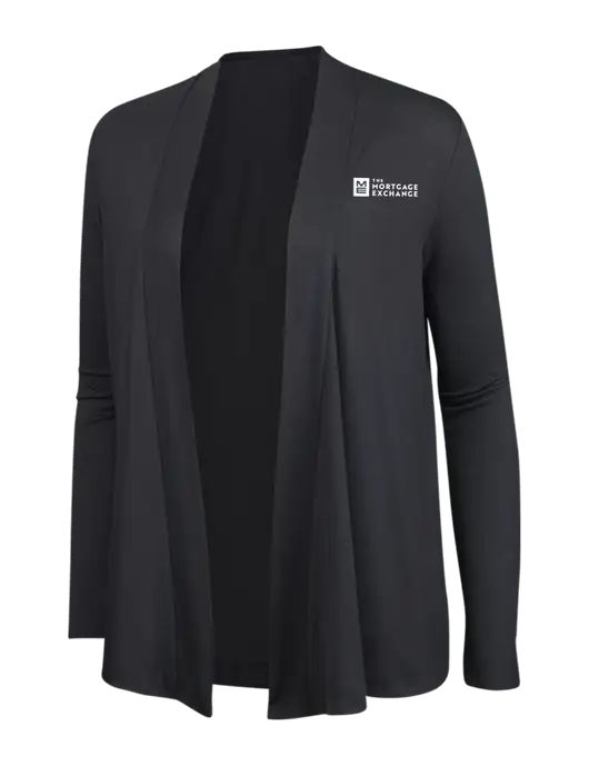Smoke Grey Womens Concept Cardigan w/Mortgage Exchange Logo