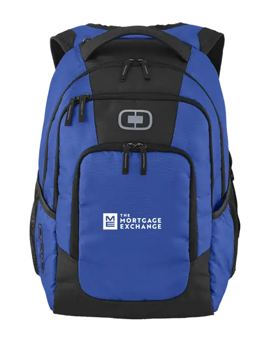 OGIO Cobalt Logan Laptop Backpack
 w/Mortgage Exchange Logo