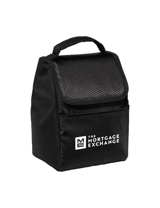 Lunch Bag Black Cooler w/Mortgage Exchange Logo