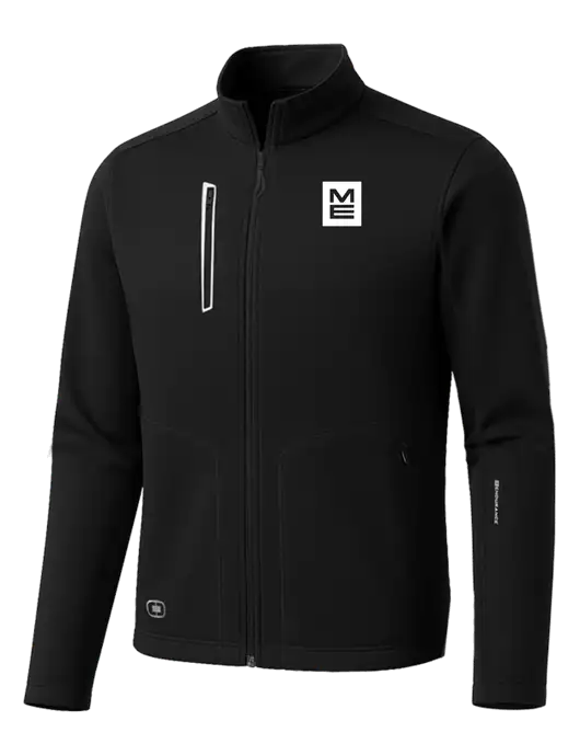 OGIO Blacktop Endurance Fulcrum Full-Zip w/ME Stacked Logo