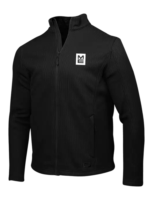 OGIO Blacktop Grit Fleece Jacket w/ME Stacked Logo