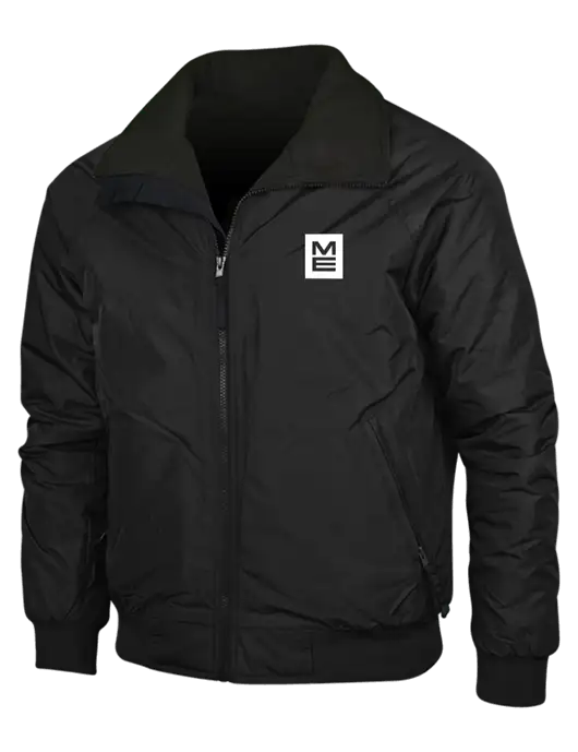 True Black/True Black Classic Challenger Jacket w/ME Stacked Logo