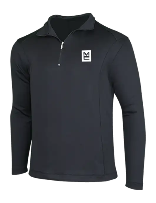 NIKE Black Sport Cover-Up w/ME Stacked Logo