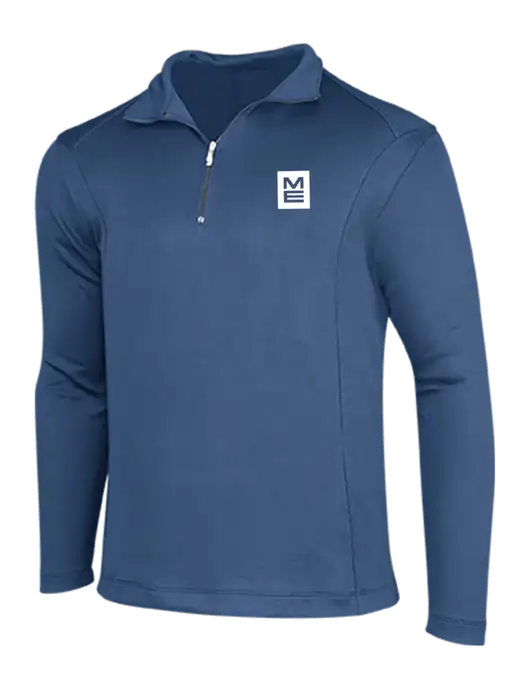 NIKE Navy Sport Cover-Up w/ME Stacked Logo